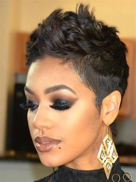 Short Cut Hairstyles For Black Women 2019