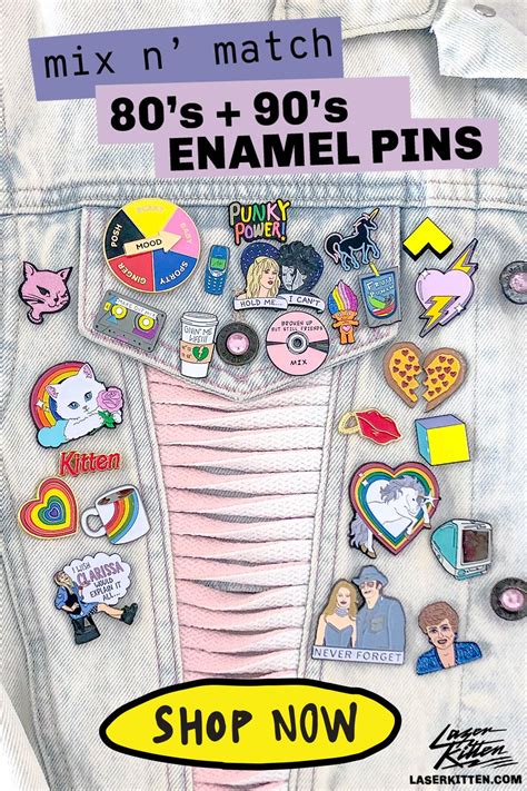Over 50 Nostalgic 80s And 90s Inspired Flashback Inducing Pins To