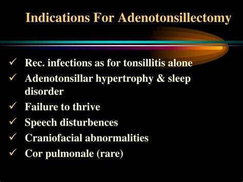 Ppt Adenotonsillar Hypertrophy Ath 0bstructive Sleep Apnea Osa