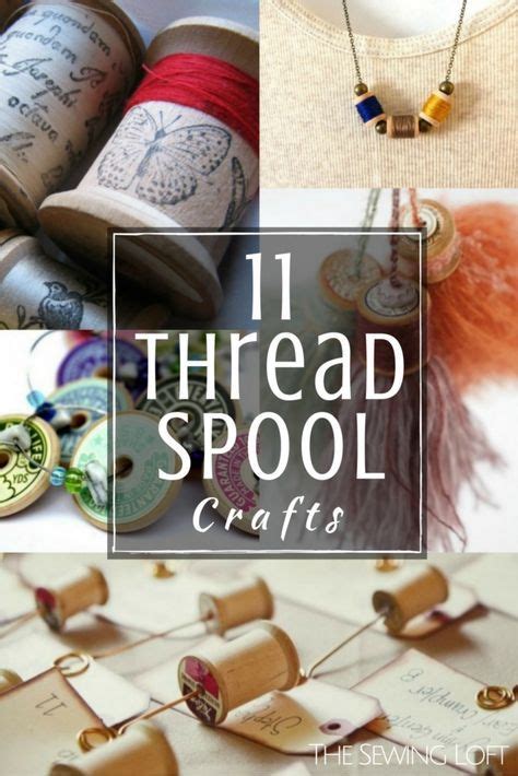 Vintage Thread Spools Diy Project Spool Crafts Wooden Spool Crafts