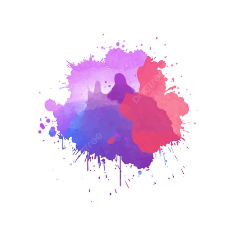 Watercolor Splash Splash Watercolor Ink Png And Vector With
