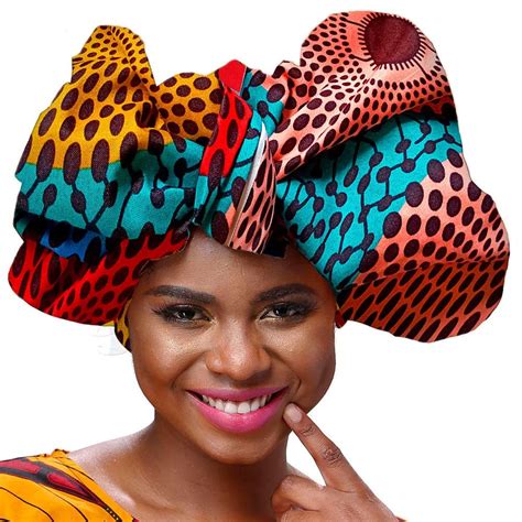 African Women Headwraps African Head Wraps African Wax Print Head Scarf China Headwrap And