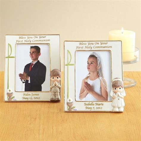 Jude shop has more than 50 years of experience in celebrating this sacrament, which is why we carry. Precious Moments First Holy Communion Frames | Communion ...