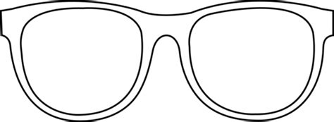 Sunglasses Transparent Line Art Free Clip Art