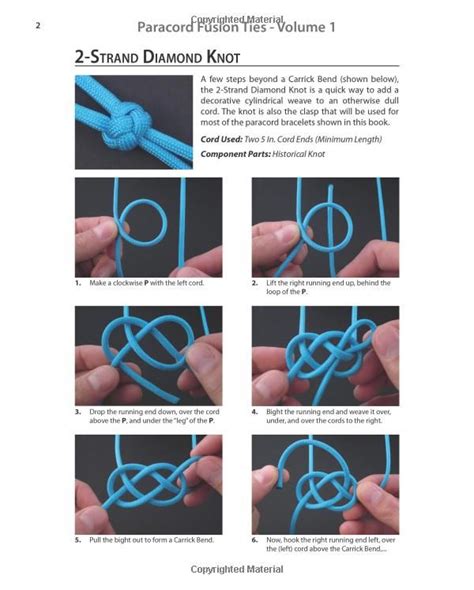 Paracord knot stoppers are essential in paracord bracelet weaving.if you love weaving these types of bracelets, you might have noticed that you've been making your stopper by simply doing a knot. Paracord Fusion Ties - Volume 1: Straps, Slip Knots, Falls, Bars, and Bundles: J.D. Lenzen ...