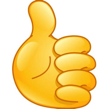 Thumb Up Symbols Emoticons