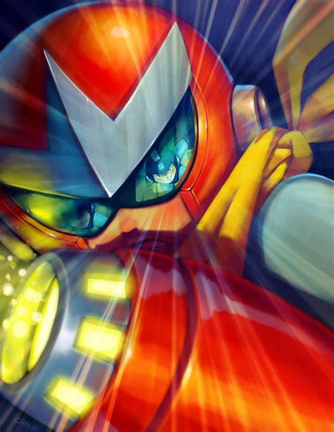 Tribute Megaman By Cris Art On Deviantart