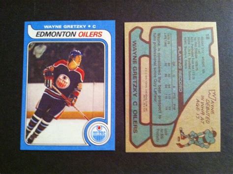 1979 1980 Topps 18 Wayne Gretzky Rookie Reprint Stunning And Mint