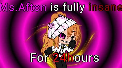 clara afton fully insane for 24 hours gacha club insane challenge ep 3 with some sounds