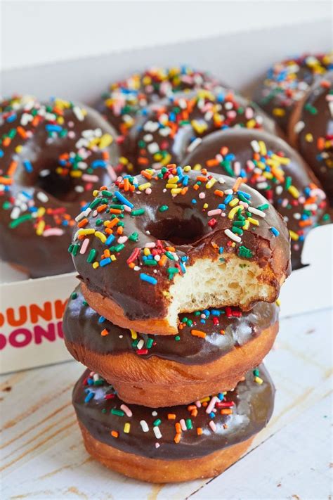 Make Perfect Dunkin Donuts Chocolate Glazed Donuts At Home Recipe