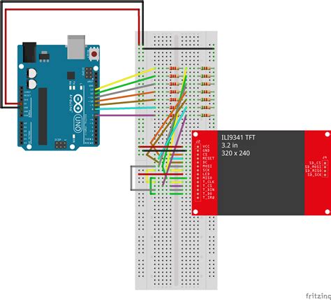 Connecting An Spi Tft Touchscreen To Your Arduino Bytes N Bits
