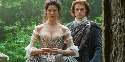 outlander season 2 the big sex scene the leads had to fight for cinemablend