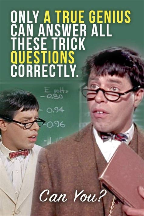 For many people, math is probably their least favorite subject in school. Only A True Genius Can Answer All These Trick Questions ...