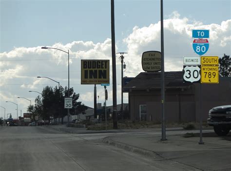 Business Loop I 80 Rawlins Aaroads Wyoming