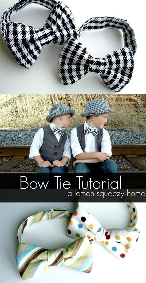 Easy Sewing Patterns 25 Things To Sew In Under 30 Minutes Bow Tie
