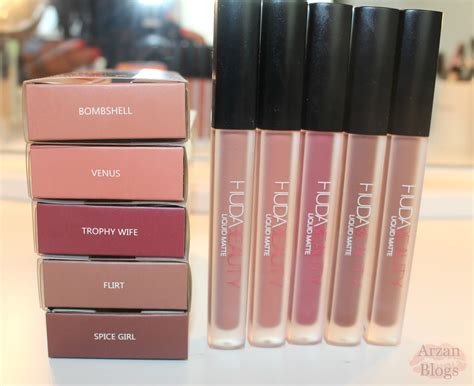 Beauty Huda Beauty Liquid Matte Lipsticks Swatches And Review