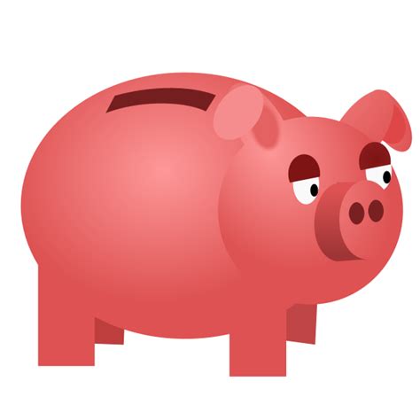 Piggy Bank Clip Art Free Svg