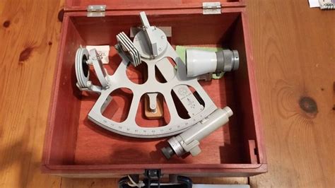 freiberger drum sextant perfect with box and paperwork in poole