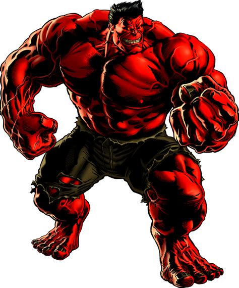 Red Hulk By Alexelz On Deviantart