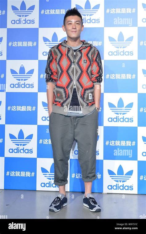 Hong Kong Singer And Actor Edison Chen Poses At An Adidas Party In Shanghai China 25 September