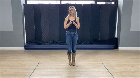rodeo line dance tutorial youtube