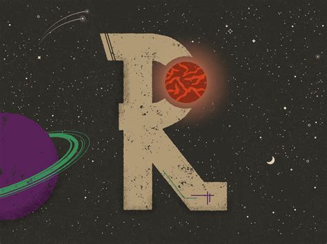 R For Red Dwarf 36 Days Of Type By Illustrobtion On Dribbble