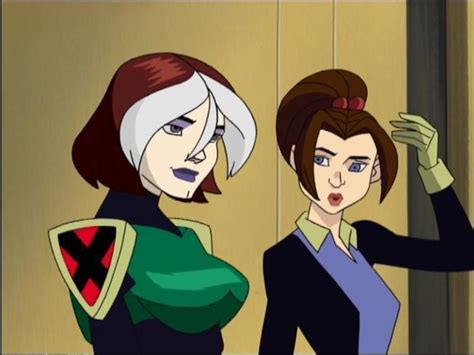 X Men Evolution Rogue And Kitty