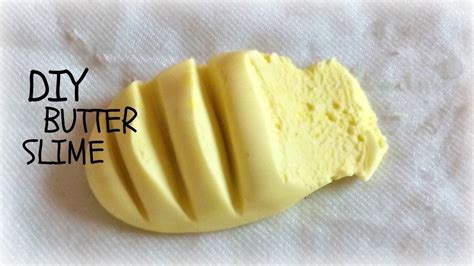 Diy How To Make Butter Slime No Glue Borax Clay Shaving Cream Easy