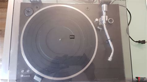 Sony PS X4 Turntable With Nude Shure Sps 5 Hyperelliptical Stylus Photo