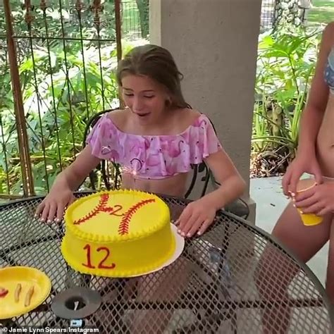 Jamie Lynn Spears Celebrates Her Daughter Maddies 12th Birthday Best