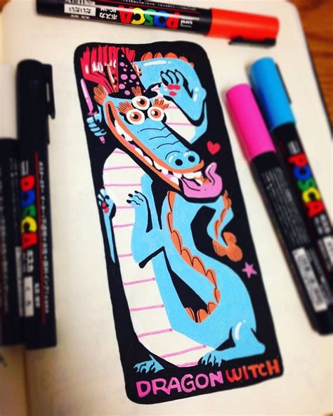 Posca Pen Art Google Search Pen Illustration Marker Art Pen Art