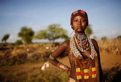Portrait Layta Hamar Tribe Omo Valley Ethiopia 01