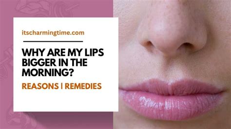 9 Causes Of Swollen Lips In The Morning Remedies Its Charming Time
