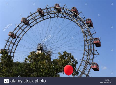 Big Wheel Vienna Prater Amusement High Resolution Stock Photography And