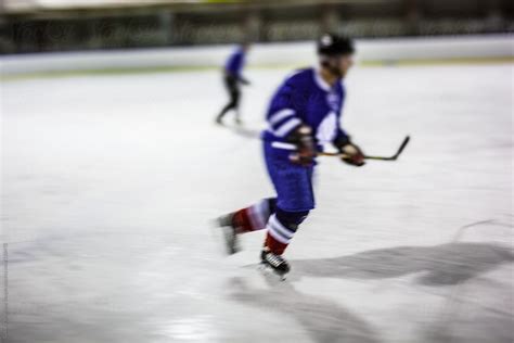 Ice Hockey Player By Stocksy Contributor Vero Stocksy