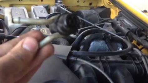 Ford Ranger 2001 Pcv Valve Replacement Youtube