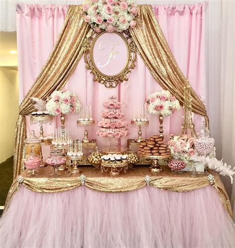 Decorating the tables so that guests are surrounded by sweet sixteen party decorations is something to think about. Christina sweet 16th 2019 - Artofit