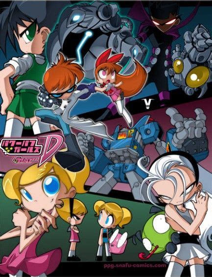 powerpuff girls doujinshi webcomic tv tropes cartoon network art powerpuff girls anime