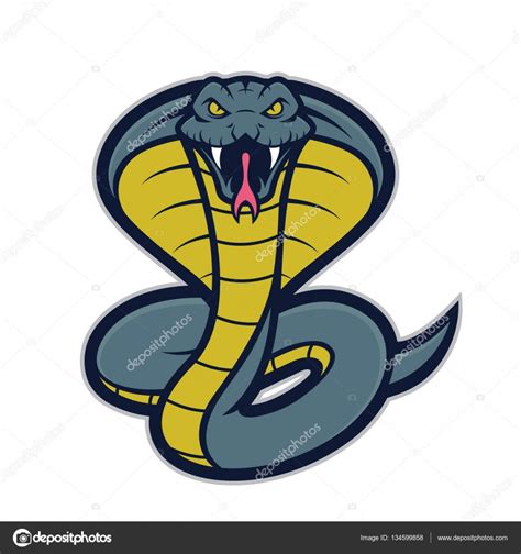 Cobra Snake Mascot Stock Vector Image By ©sundatoon 134599858