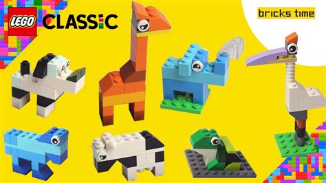 Lego Classic 10696 Lego Animals Speed Build Learn Animals For Kids