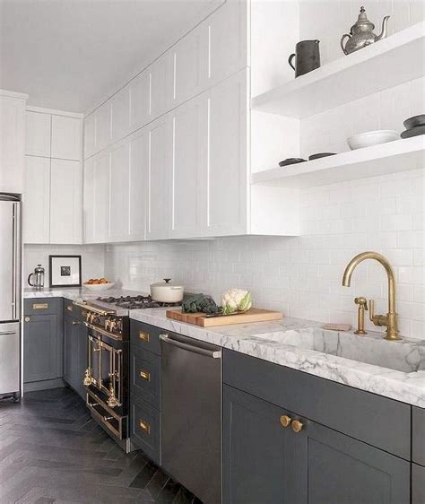 34 Lovely Grey White Kitchen Design Ideas Magzhouse