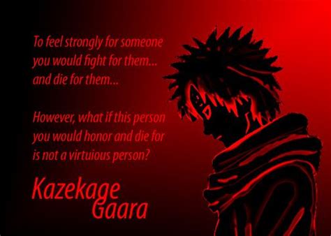 You must be sure that god is behind your vision. Gaara Love | Gaara, Gaara quotes, Anime