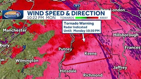 New Hampshire Tornado Touchdown Confirmed By Nws