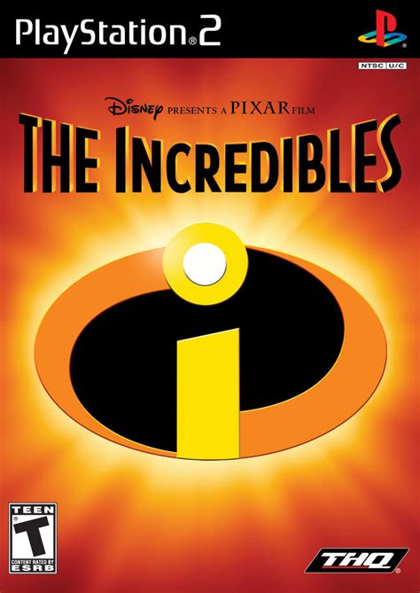 The Incredibles 2004 Playstation 2 Box Cover Art Mobygames