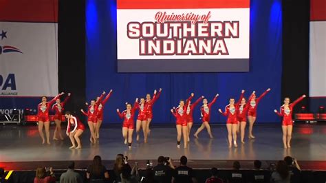 University Of Southern Indiana Dance Team Nda College Nationals 2019