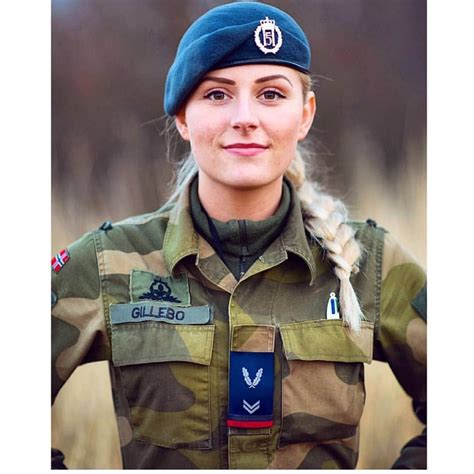 n 🇳🇴one wears the uniform with pride picture b army police german women female soldier army