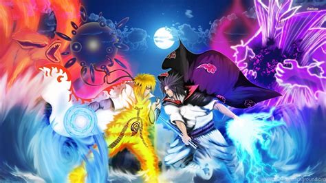 Naruto Vs Sasuke Wallpapers Desktop Background