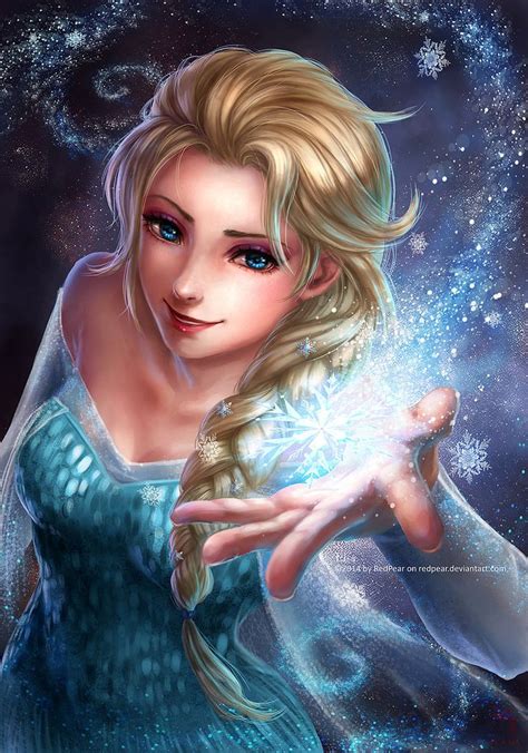 The Snow Queen Of Arendelle By Redpear Elsa Fan Art