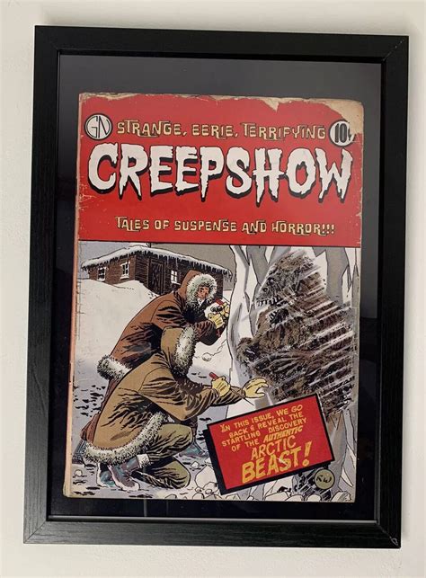 Creepshow Fluffy Arctic Expedition Ec Comics Tribute Poster Print