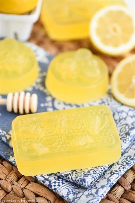 Honey Lemon Soap Recipe An Easy Melt And Pour Diy Honey Lemon Soap